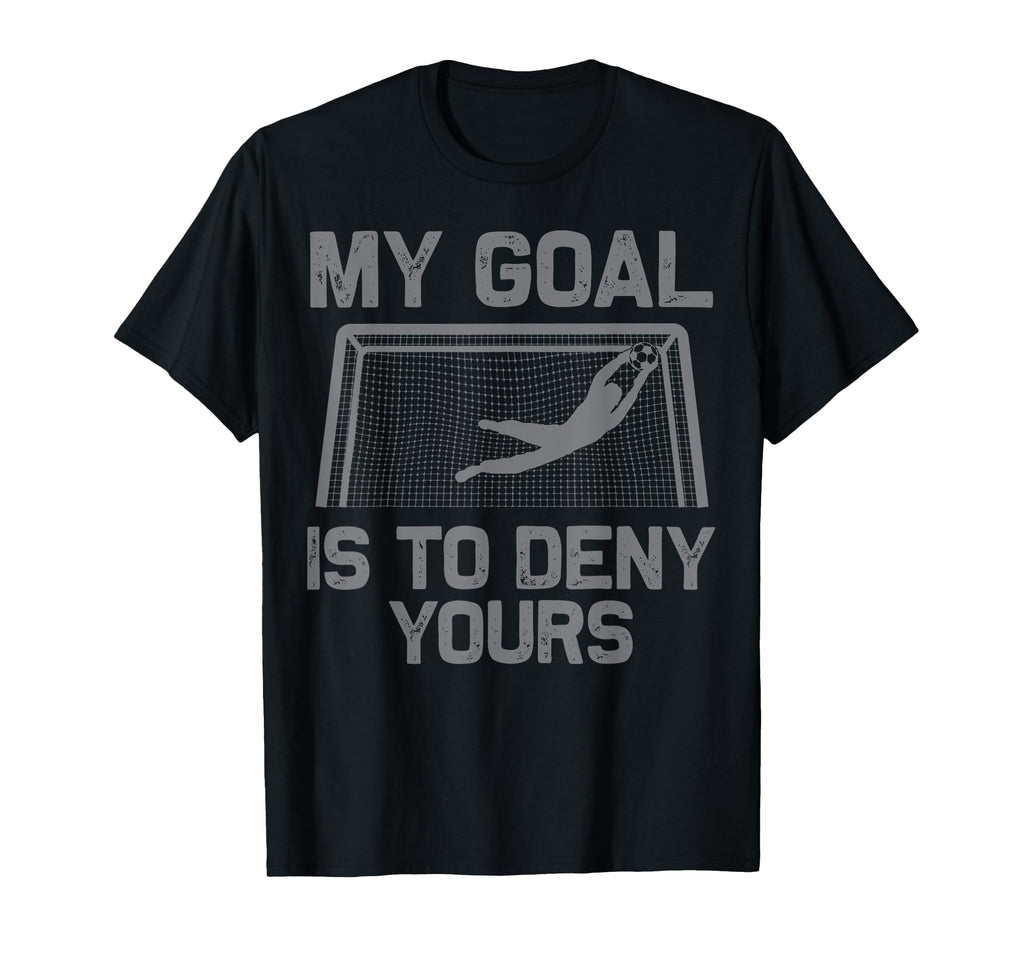 Soccer Goalie Art Gag Soccer Player T-Shirt - Aesthetic Graphic Men Women