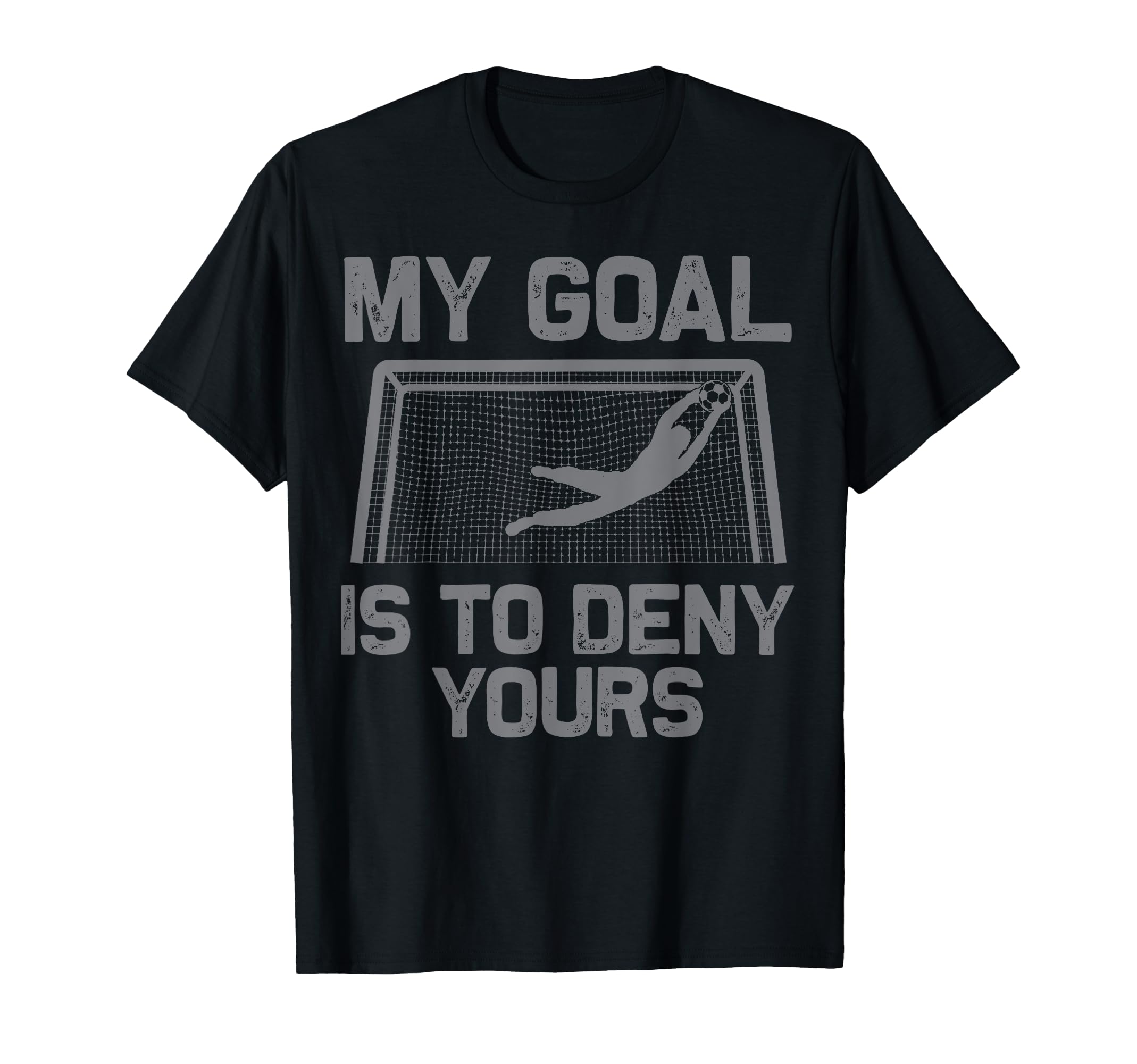 Soccer Goalie Art Gag Soccer Player T-Shirt - Aesthetic Graphic Men Women