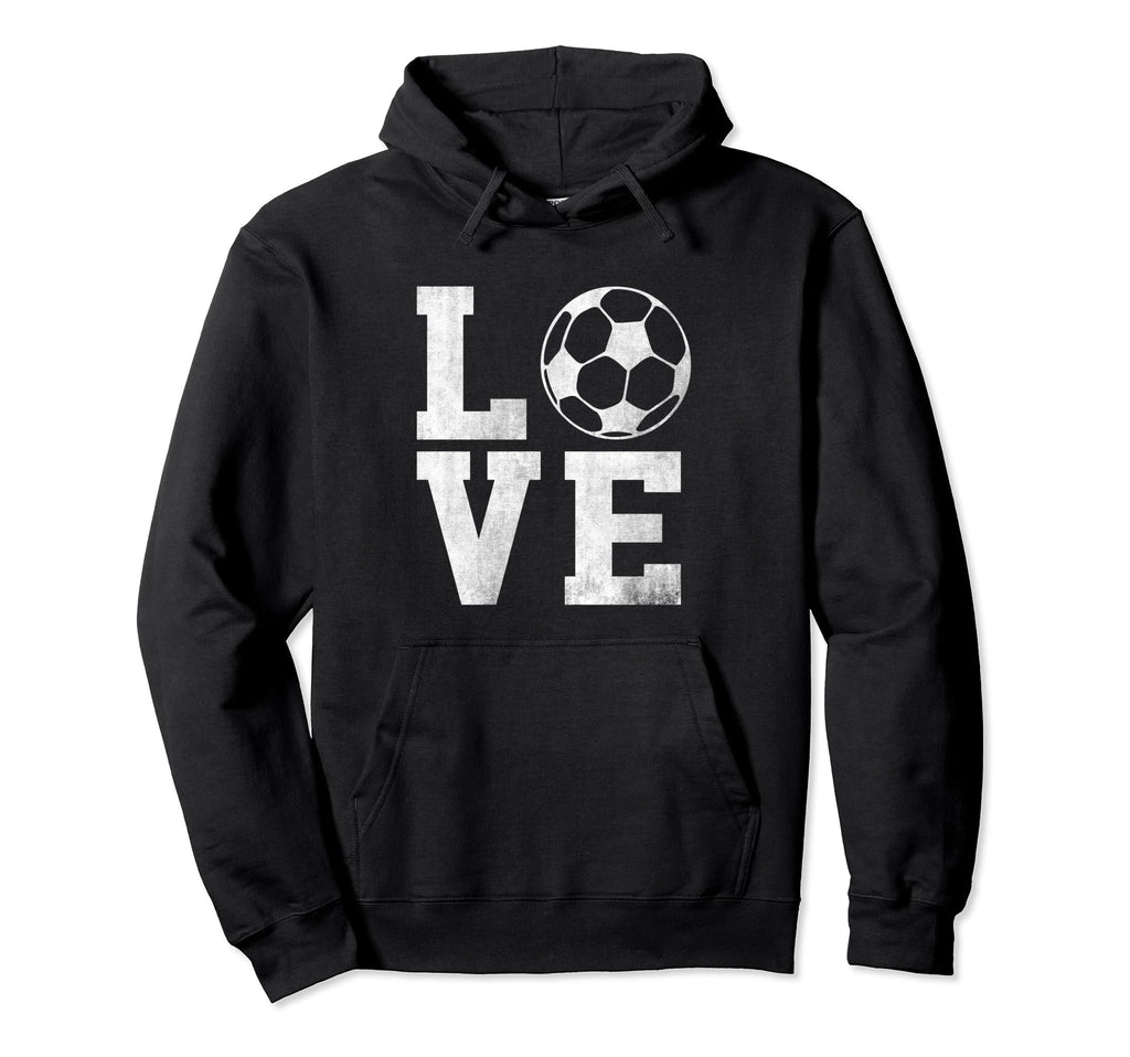 Love Soccer I Love Soccer Sport Player Hoodie - Graphic Print Men Women
