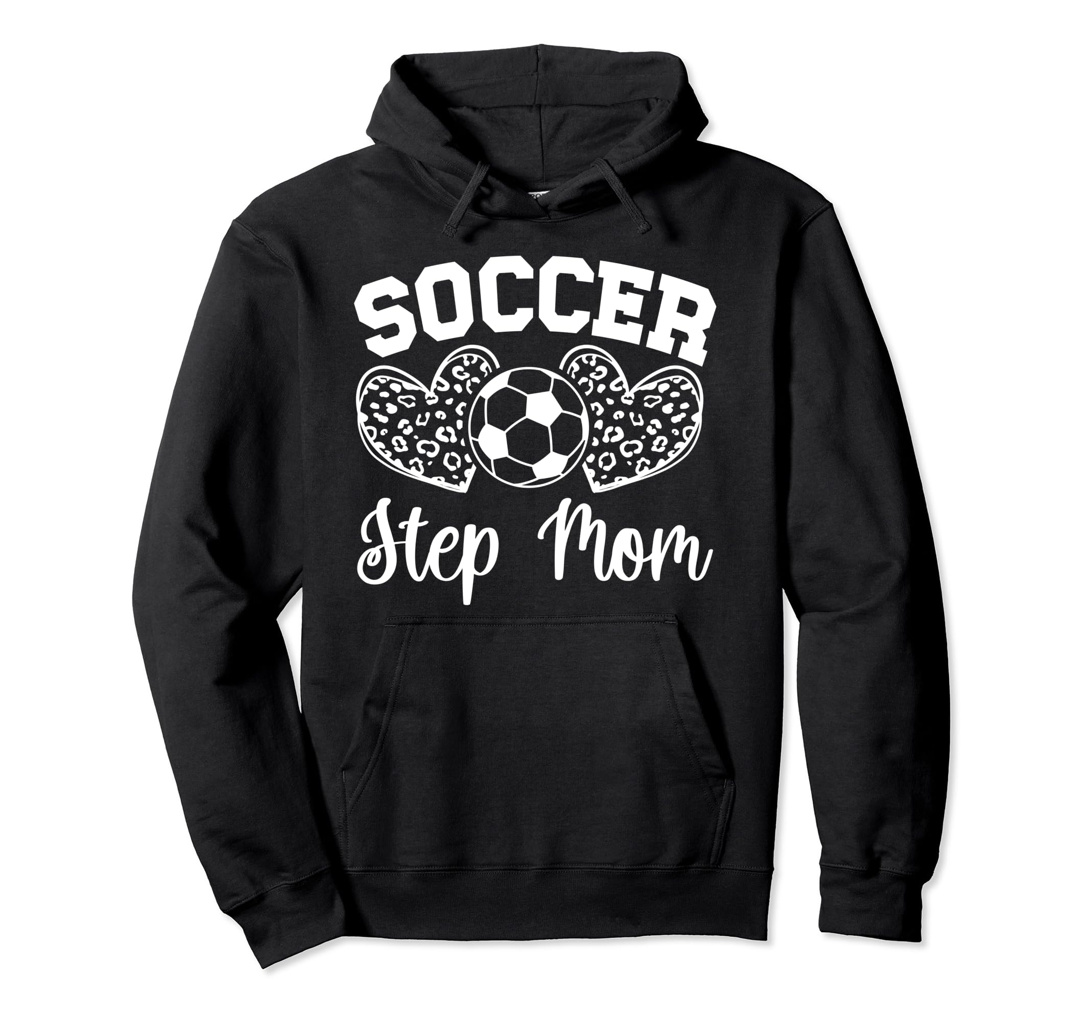 Soccer Step Mom Soccer Player Step Hoodie - Minimalist Print Men Women