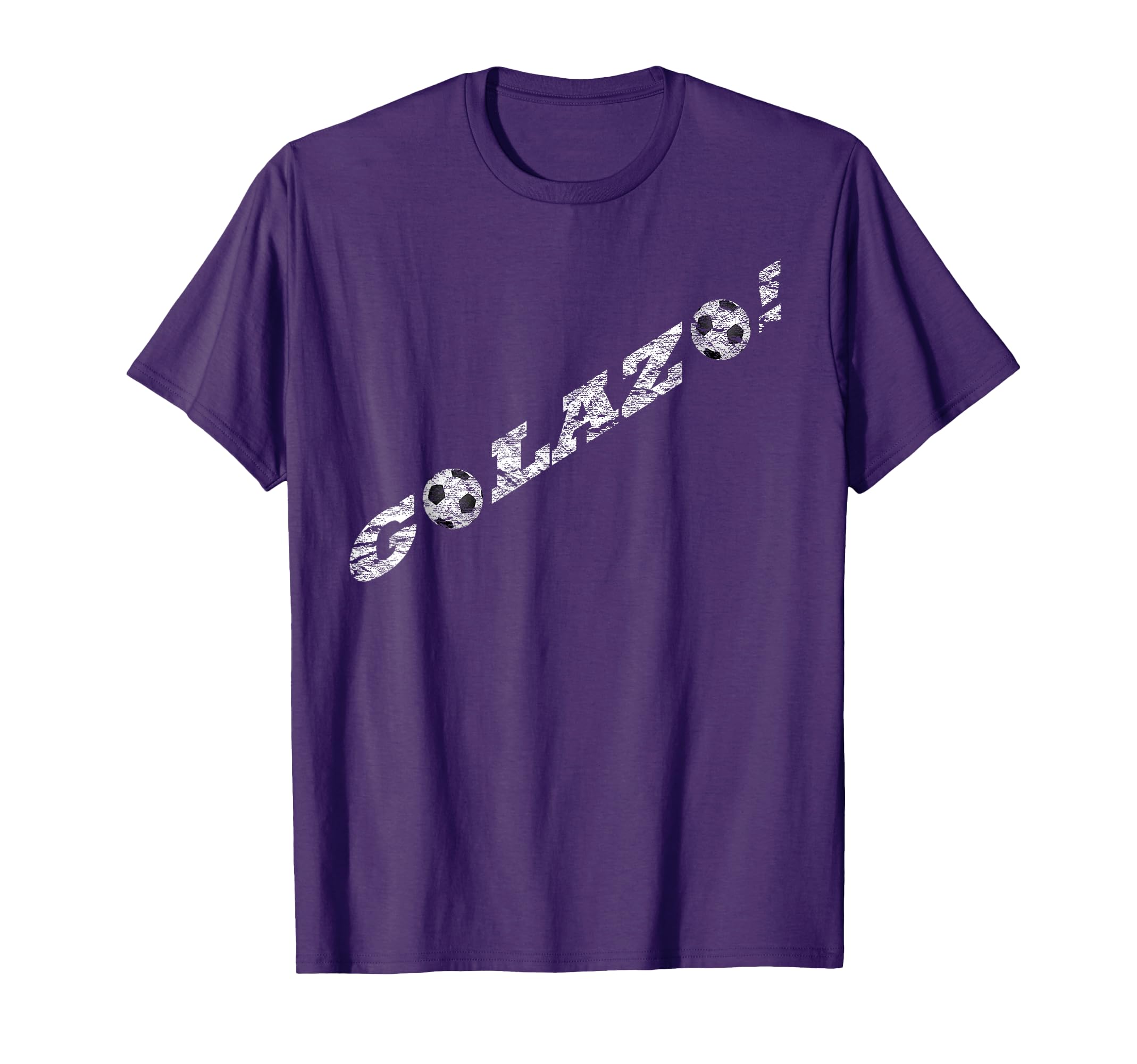 Golazo Distressed Soccer T-Shirt - Streetwear Style for Adults