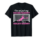 Im Soccer Goalie Grammy Soccer Keeper T-Shirt - Minimalist Print Men Women
