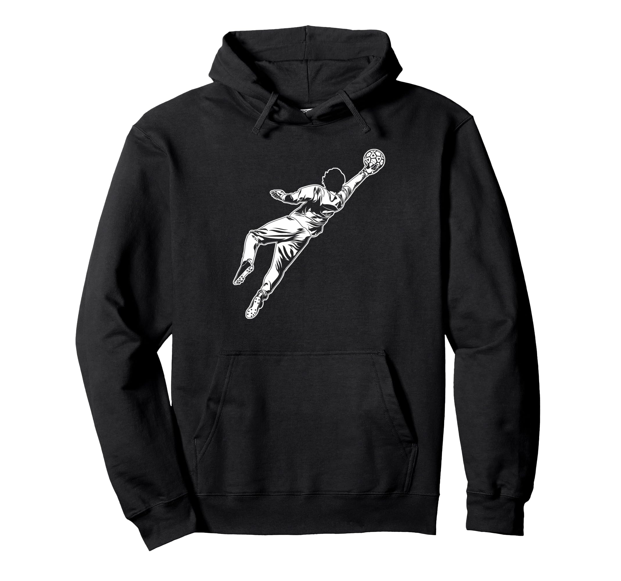 Goalkeeper Soccer Hoodie - Aesthetic Graphic for Adults