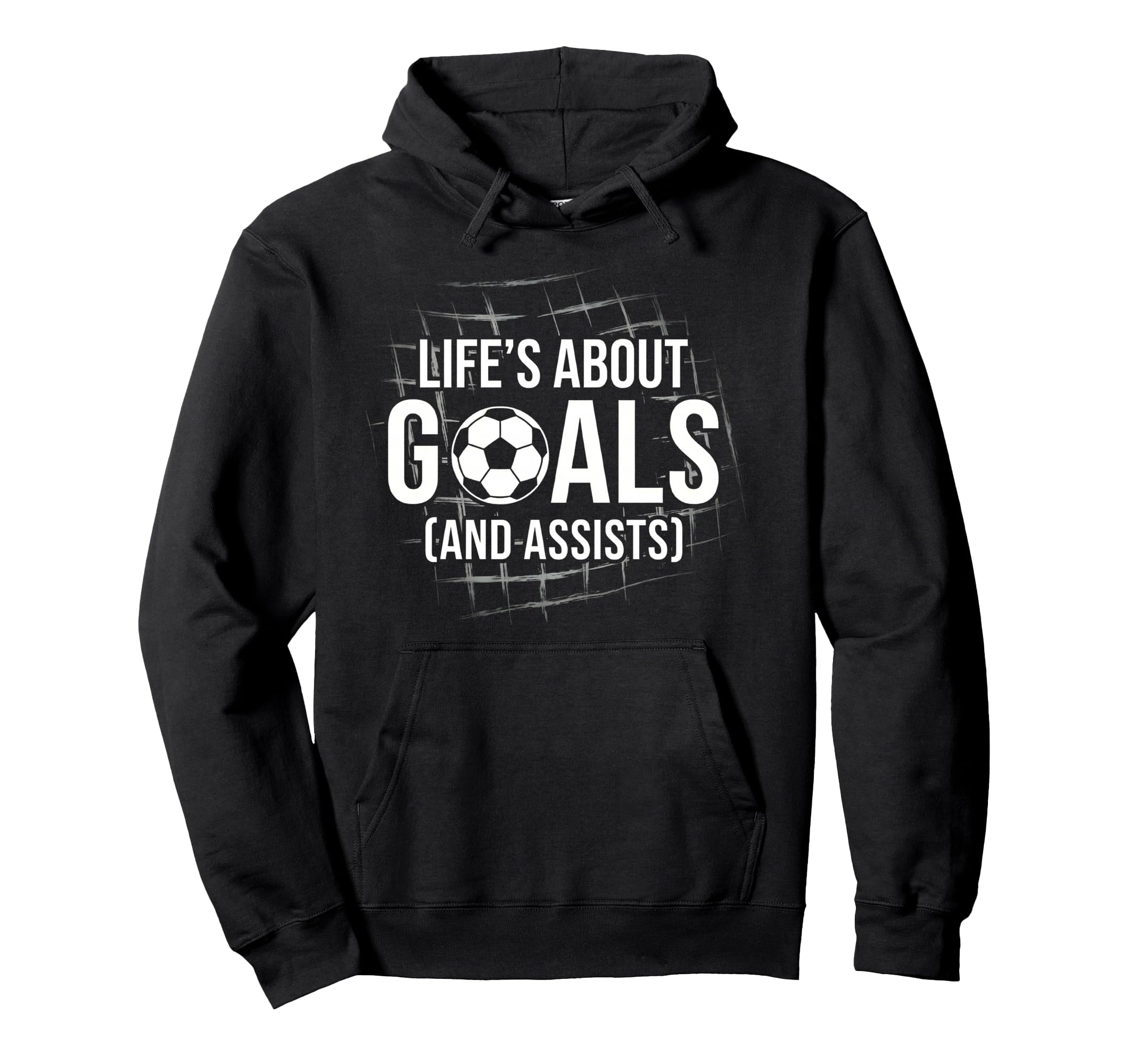 Funny Soccer Lifes About Goals And Hoodie - Casual Everyday Wear Men Women