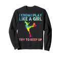Funny Soccer Art Soccer Player Sweatshirt - Casual Everyday Wear Men Women