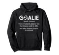 Soccer Goalie Definition Soccer Hoodie - Custom Art Print for Adults