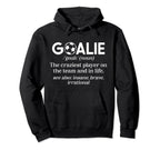 Soccer Goalie Definition Soccer Hoodie - Custom Art Print for Adults