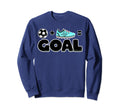 Funny Soccer Player Math Goal Lover Sweatshirt - Unique Graphic for Adults