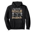 My Favorite Goalie Calls Me Bubbeh Hoodie - Trendy Graphic Men Women