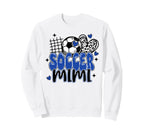 Soccer Mimi Leopard Funny Soccer Sweatshirt - Trendy Graphic for Adults