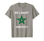 Morocco Flag Moroccan Soccer T-Shirt - Fun Novelty Design for Adults