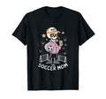 Soccer Mom Skeletton Halloween Soccer T-Shirt - Graphic Print Men Women
