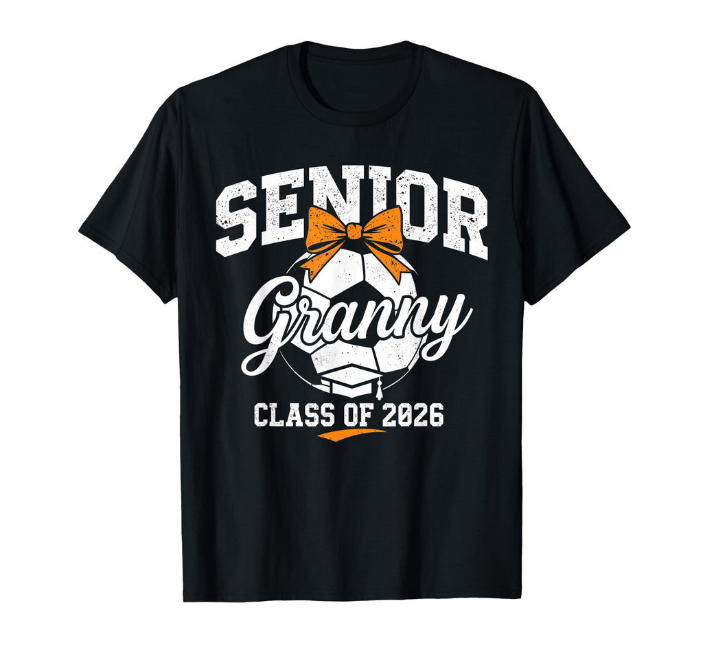Senior Granny 2026 Soccer Mama T-Shirt - Minimalist Print for Adults