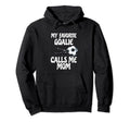 My Favorite Goalie Calls Me Mom Proud Mom Hoodie - Unique Graphic Unisex