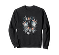 Football Soccer Striker Scoring Sweatshirt - Aesthetic Graphic for Adults