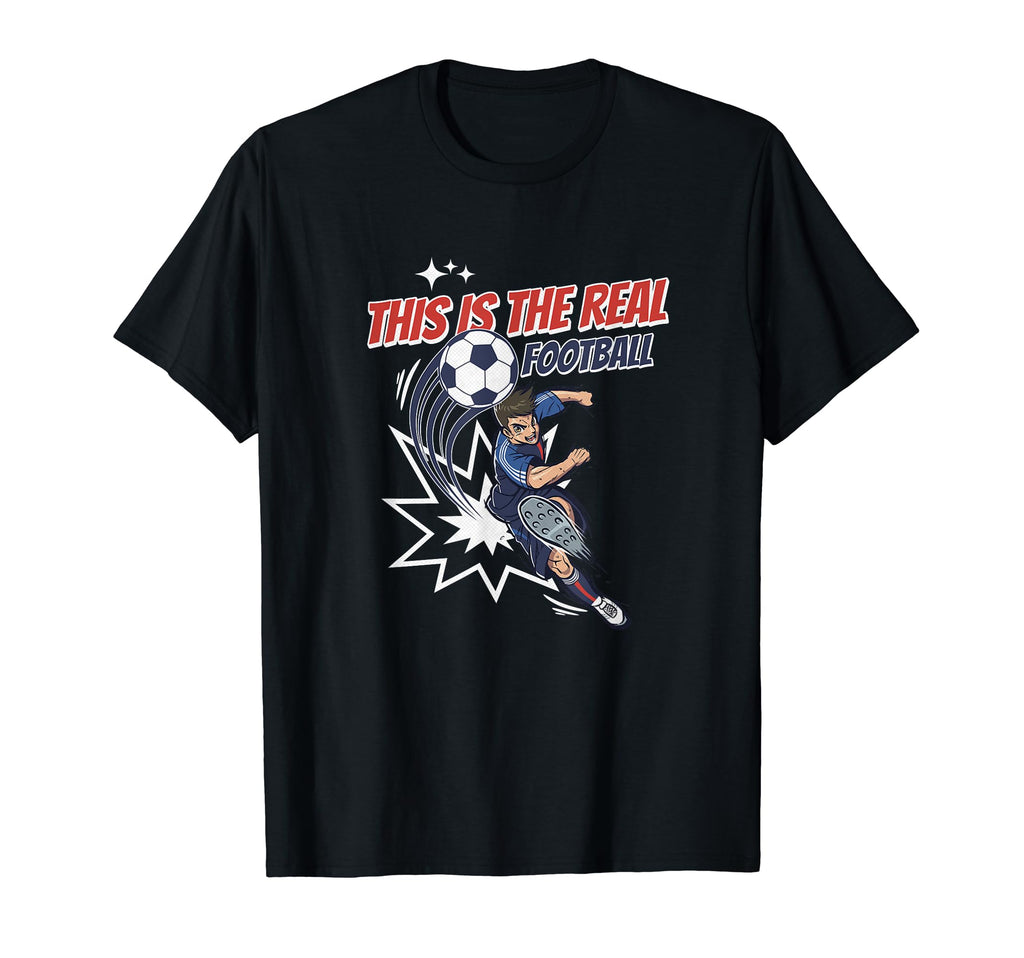 This Is Real Football Soccer Love Teammate T-Shirt - Novelty Apparel Unisex