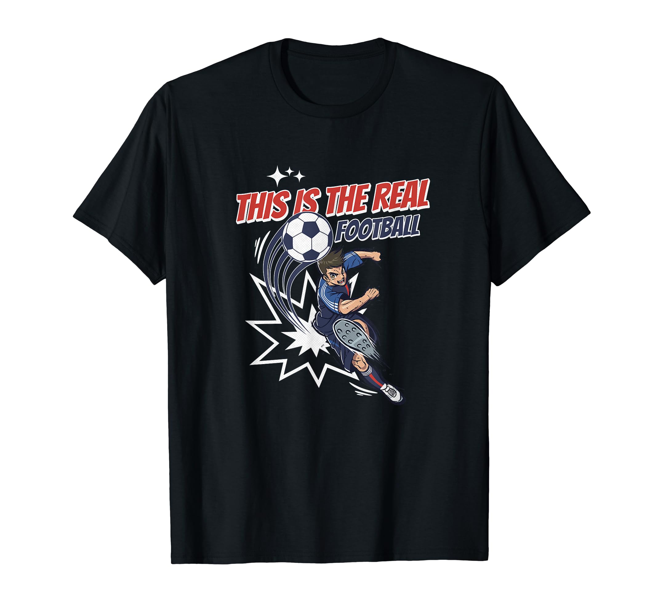 This Is Real Football Soccer Love Teammate T-Shirt - Novelty Apparel Unisex
