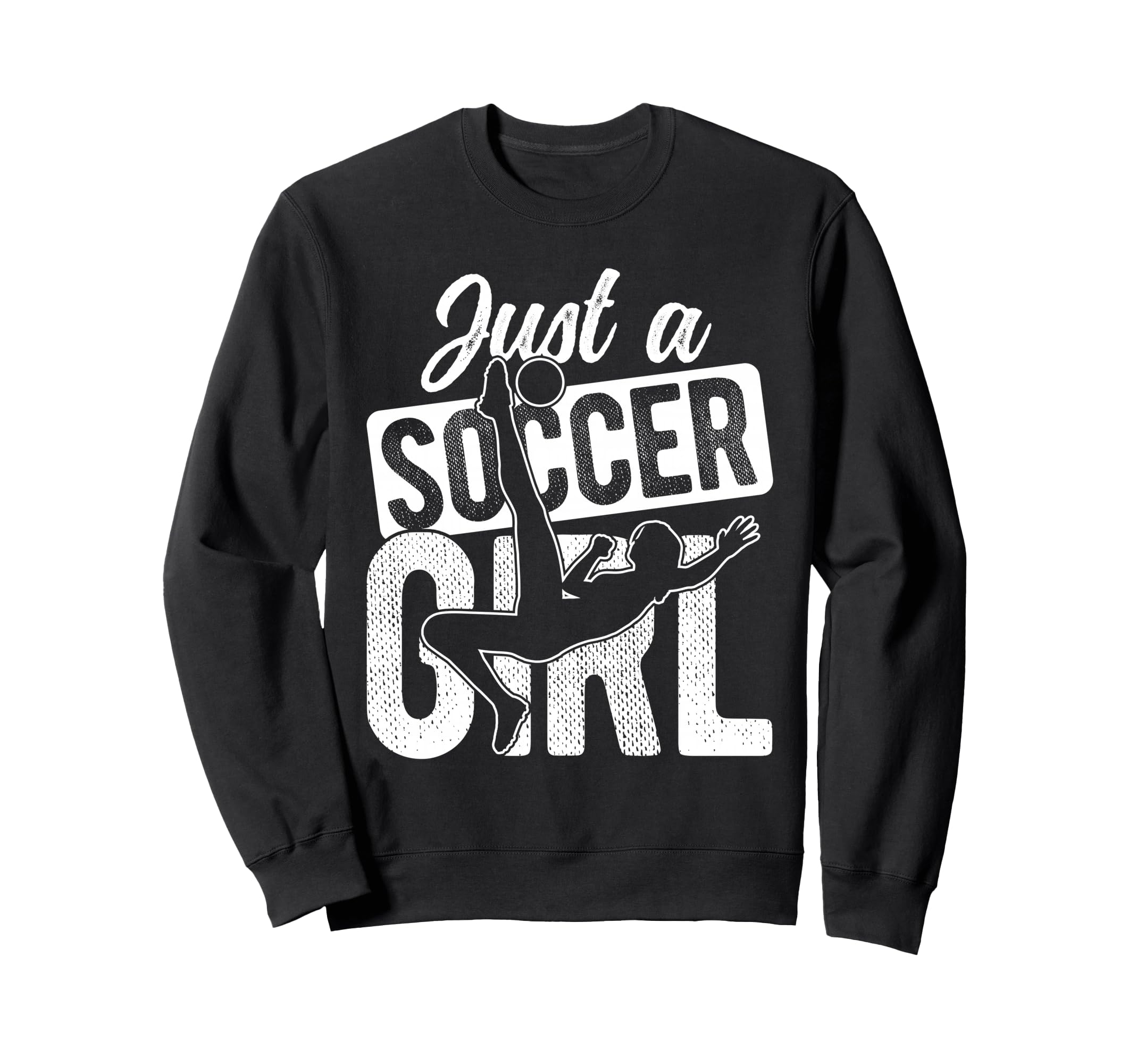 Just Soccer Sweatshirt - Custom Art Print Unisex