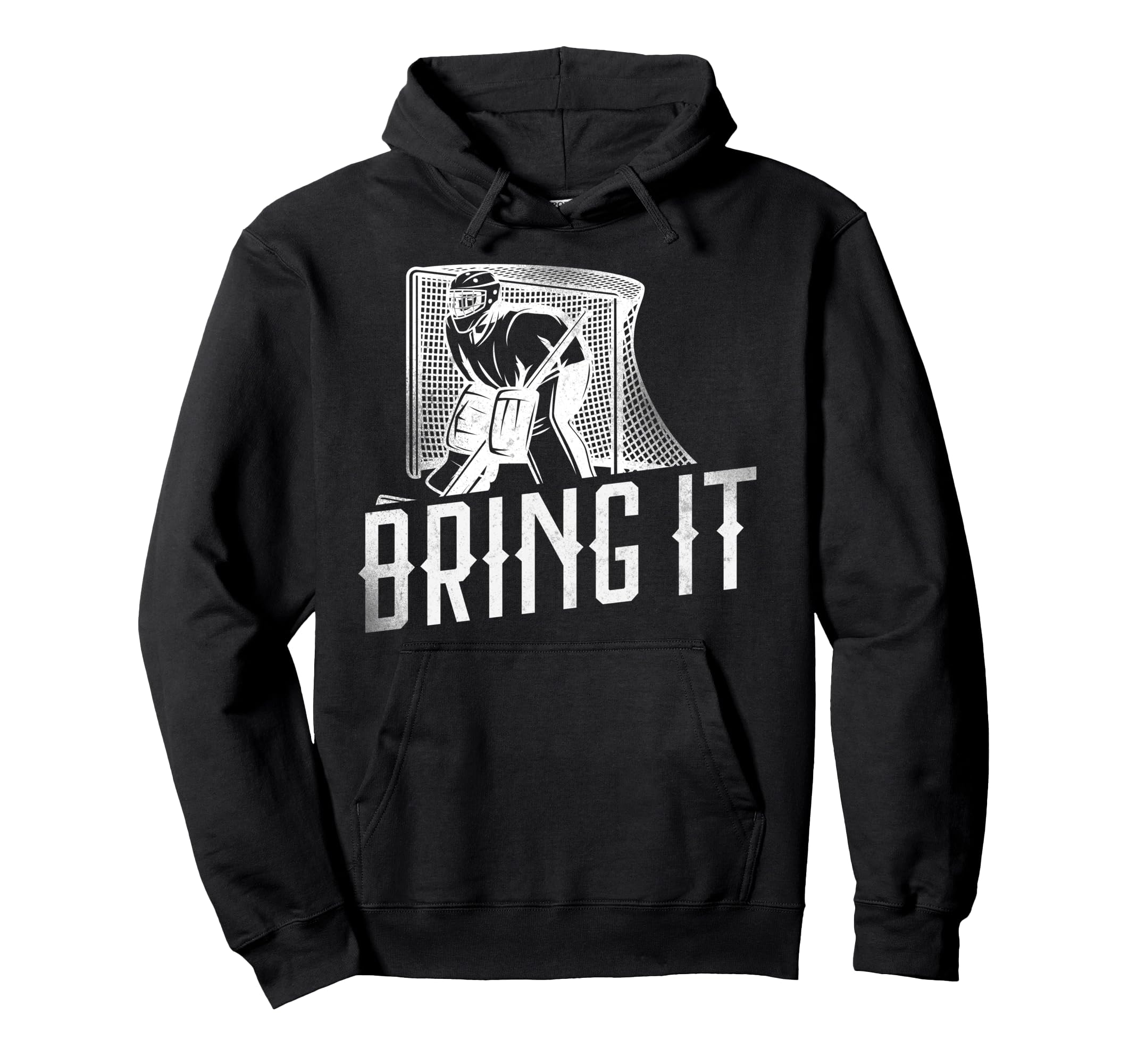Ice Hockey Goalie Goalkeeper Hoodie - Streetwear Style for Adults