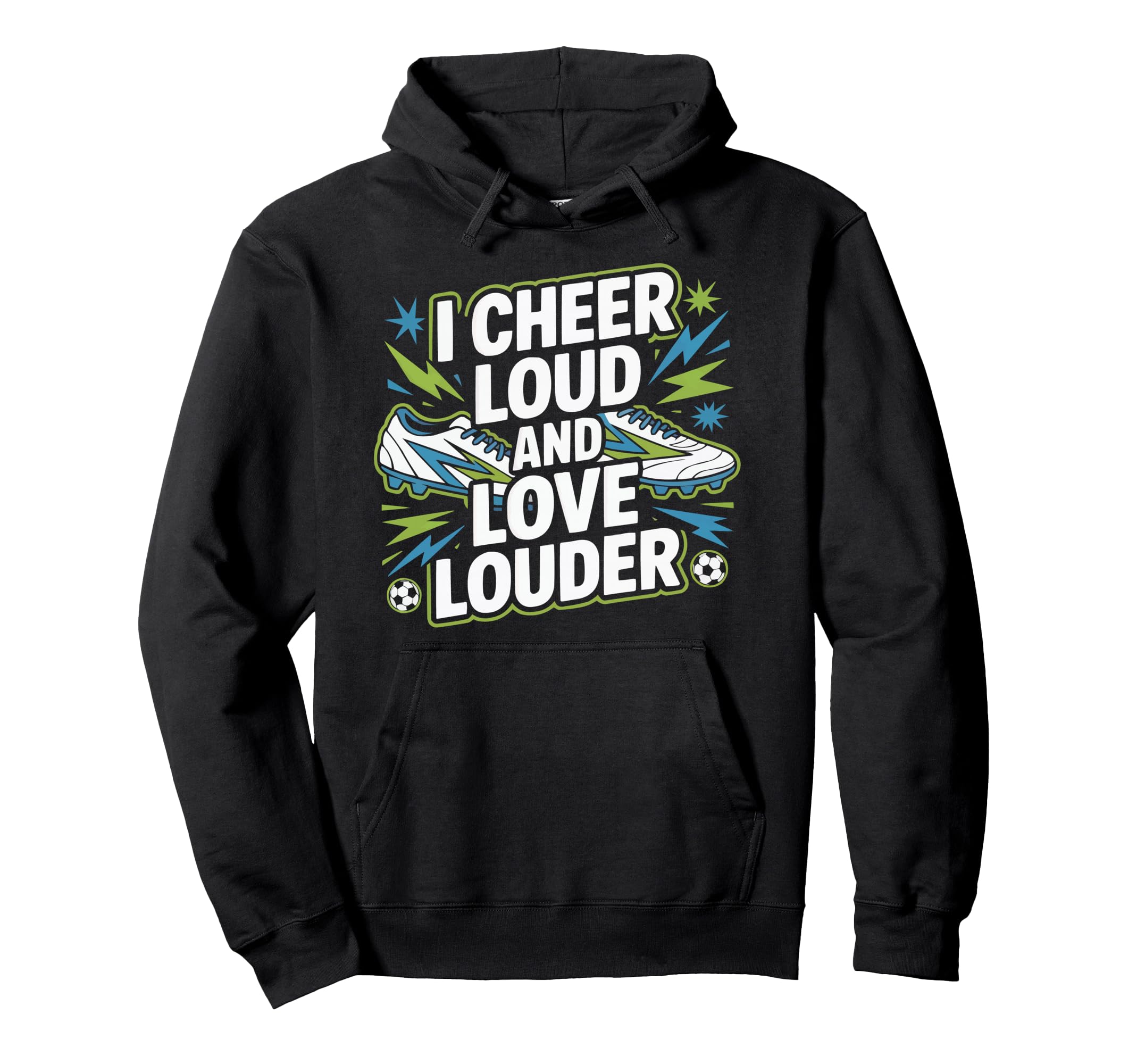 Soccer Player Soccer Dad Kick Sport Hoodie - Aesthetic Graphic for Adults