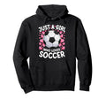 Just Who Loves Soccer Soccer Football Hoodie - Custom Art Print Men Women