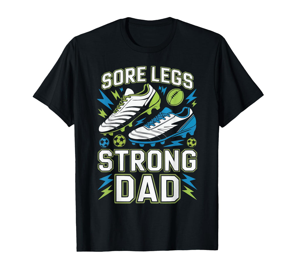 Soccer Player Soccer Dad Kick Sport T-Shirt - Novelty Apparel for Adults