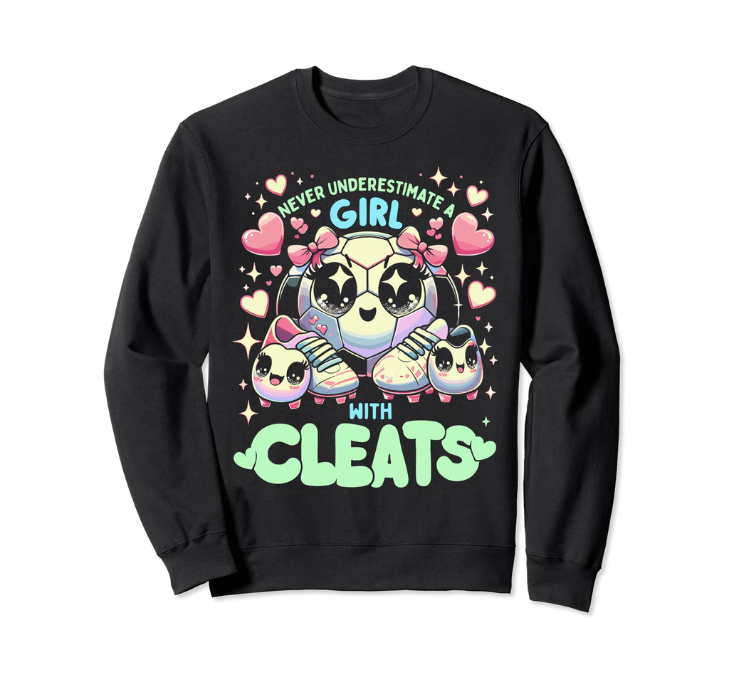 Best Soccer Gift Soccer Player Sweatshirt - Minimalist Print for Adults