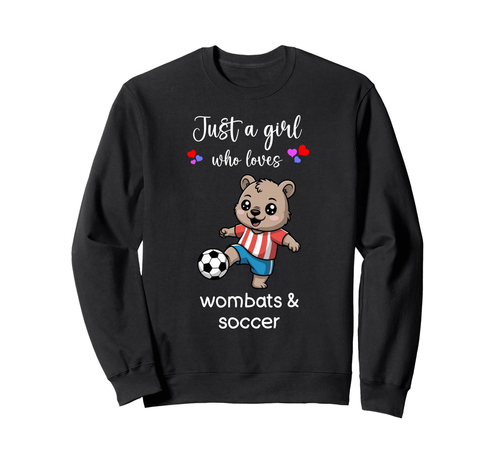 Wombat Soccer Wombat Soccer Sweatshirt - Novelty Apparel for Adults
