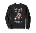 Wombat Soccer Wombat Soccer Sweatshirt - Novelty Apparel for Adults