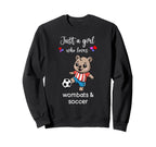 Wombat Soccer Wombat Soccer Sweatshirt - Novelty Apparel for Adults
