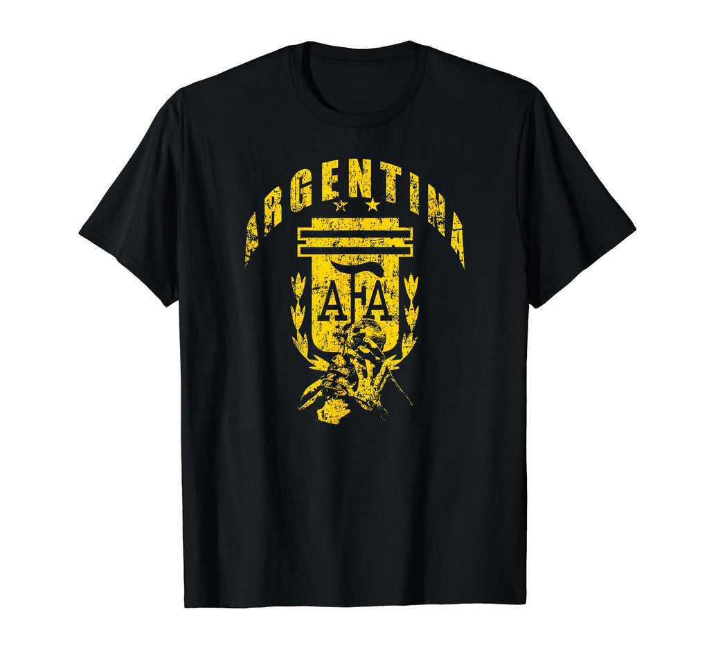 Argentina Distressed 2019 Soccer Cup T-Shirt - Minimalist Print Unisex