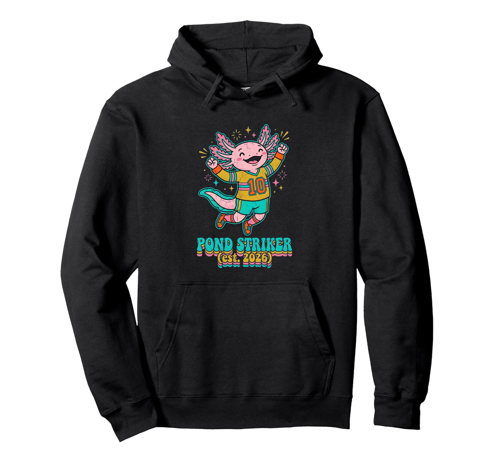 Soccer Jersey 10 Player Pond Striker Hoodie - Casual Everyday Wear Unisex