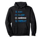Eat Sleep Gremio Repeat Gremio Hoodie - Graphic Print Unisex