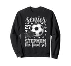 Soccer Senior 2027 Stepmom Final Set Sweatshirt - Aesthetic Graphic Unisex