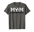 Soccer Mom Soccer Mama Checkered T-Shirt - Novelty Apparel for Adults