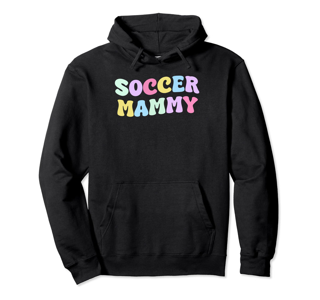 Groovy Mommy Soccer Sports Loving Moms Hoodie - Graphic Print Unisex