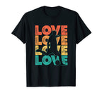 Footballer Love Word Theme Soccer T-Shirt - Casual Everyday Wear Unisex