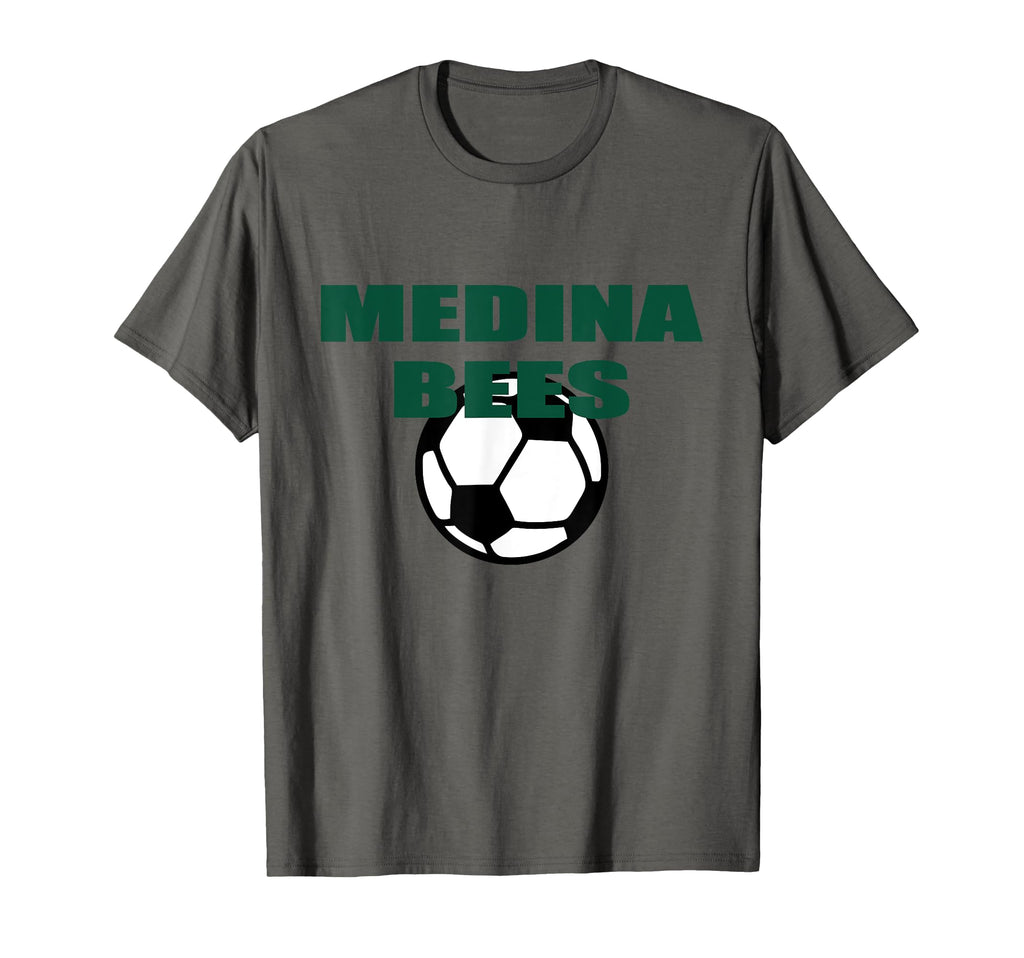 Medina Ohio Bees Soccer Spirit Wear T-Shirt - Graphic Print for Adults