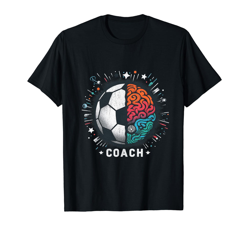 Soccer Coach Training Coaching Football T-Shirt - Aesthetic Graphic Unisex