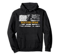 American Flag Proud Soccer Mom Football Hoodie - Custom Art Print Unisex