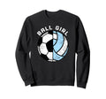 Ball Funny Soccer Volleyball Player Sweatshirt - Minimalist Print Men Women