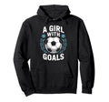 Goal Keeper Quotes Soccer Lover Player Hoodie - Unique Graphic for Adults