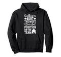 Funny Hockey Goalkeeper Aunt Hockey Goalie Hoodie - Unique Graphic Unisex