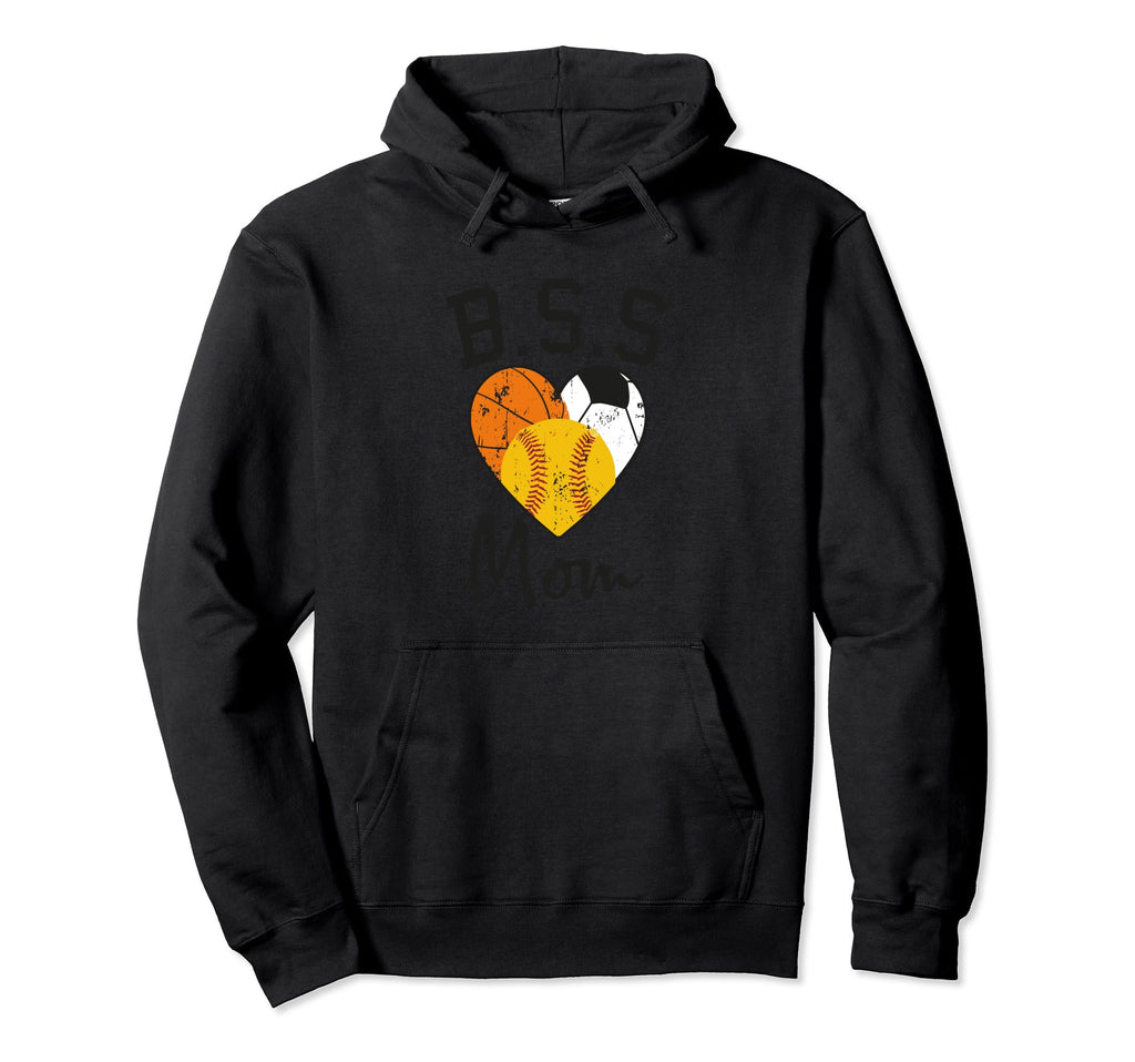 Basketball Soccer Softball Mom Hoodie - Minimalist Print Unisex