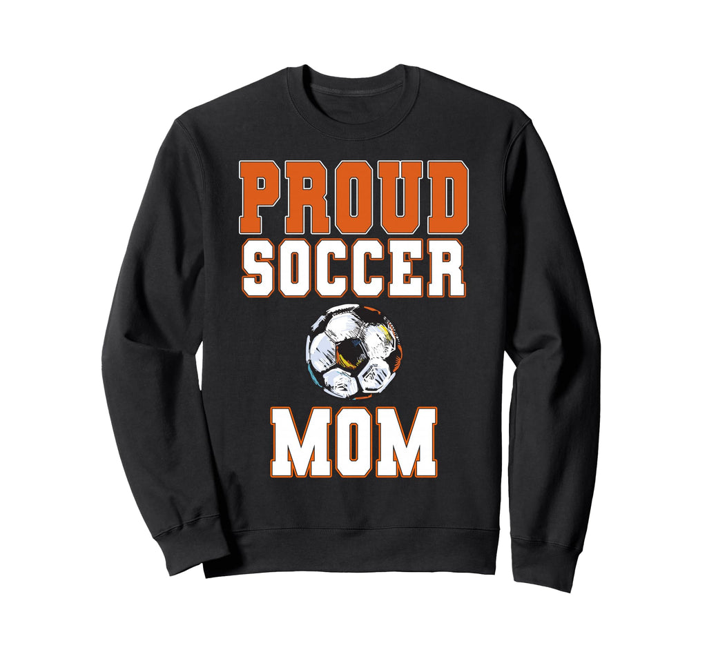 Proud Soccer Mom Game Day Sports Sweatshirt - Aesthetic Graphic Men Women