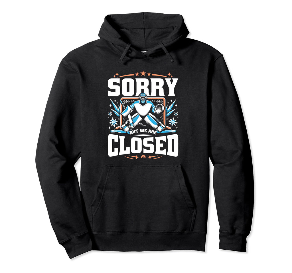 Goalkeeper Ice Hockey Player Hoodie - Custom Art Print for Adults