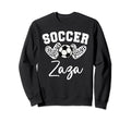 Soccer Zaza Matching Family Soccer Sweatshirt - Unique Graphic for Adults