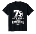 7Th Birthday Soccer 7 Years Being T-Shirt - Minimalist Print Unisex