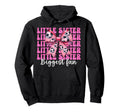 Little Sister Biggest Fan Soccer Hoodie - Custom Art Print for Adults