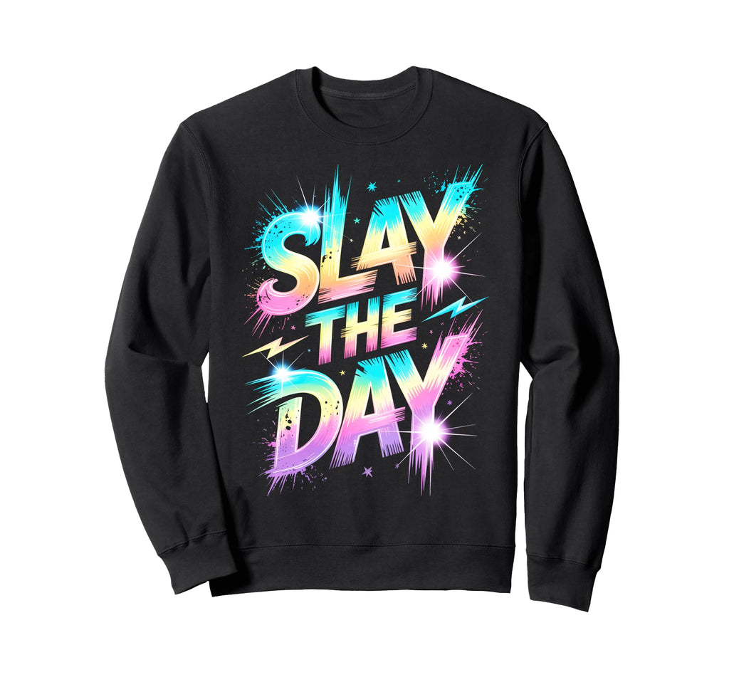 Slay Day Tournament Field Day Sweatshirt - Minimalist Print Unisex